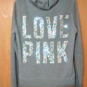 Vintage '00 Victoria's Secret Love Pink hoodie